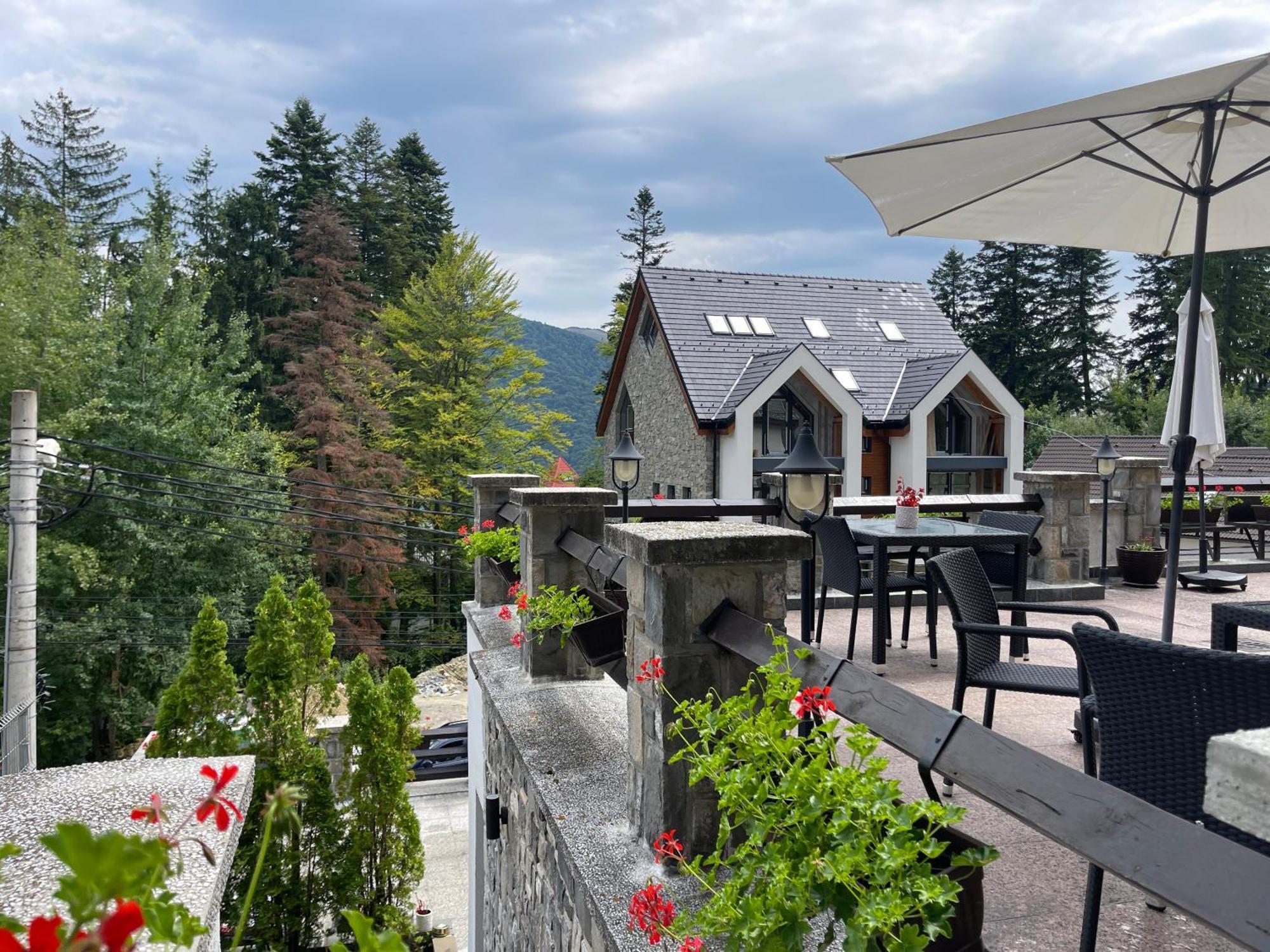 Vila Terase Hotell Sinaia Exteriör bild